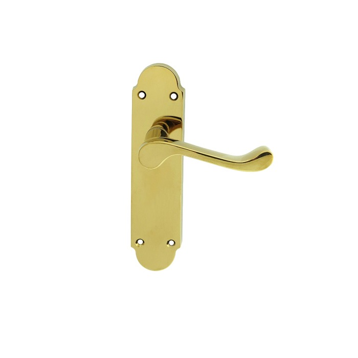 Oakley Lever Door Handle on Various Backplates